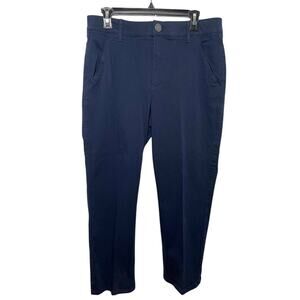 Democracy Ab Solution Navy Pants Womens 12 Petite Dress Pants Career Office